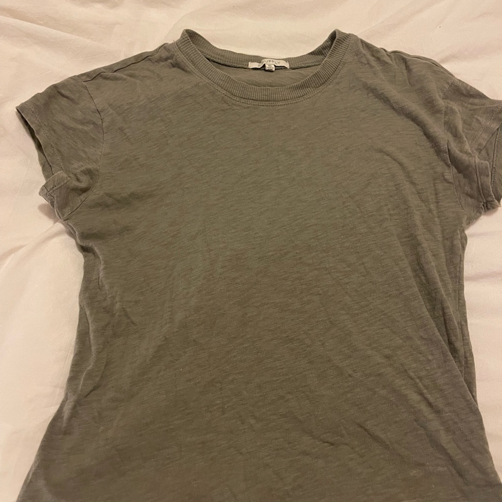 Z supply Slub tee shirt olive